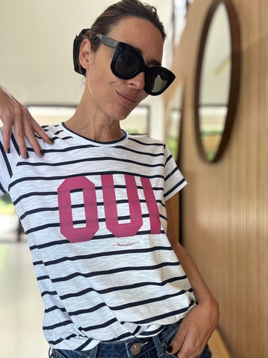Remera Oui (Rayas)