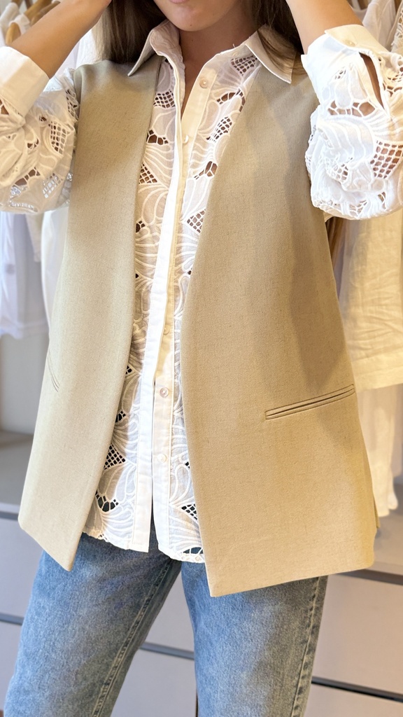 Chaleco Rebeca (Vison)