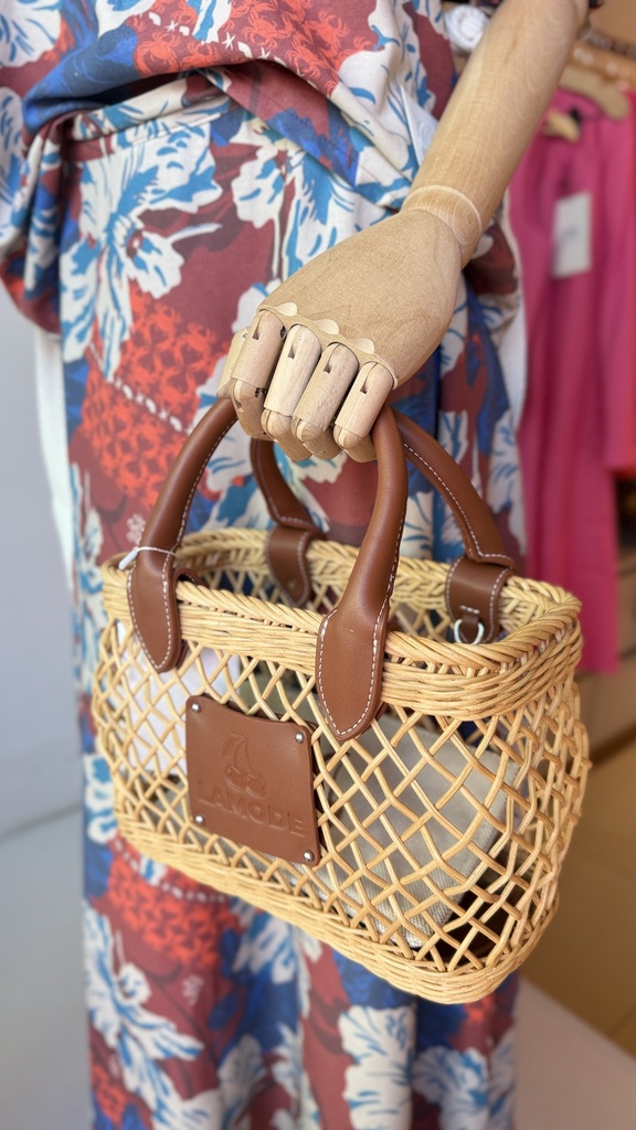 Canasta Florencia Bambú