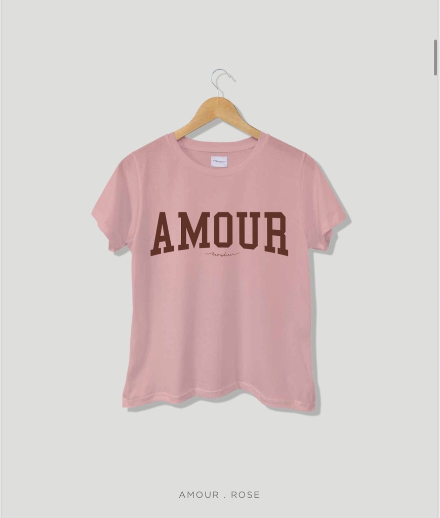 Remera Amour